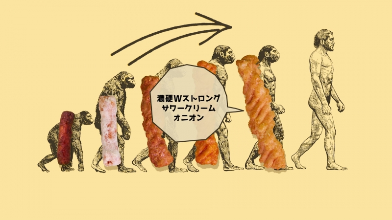 三幸製菓の斬新すぎるかりんとう開発の軌跡を「進化論」で表現！SNSキャ...